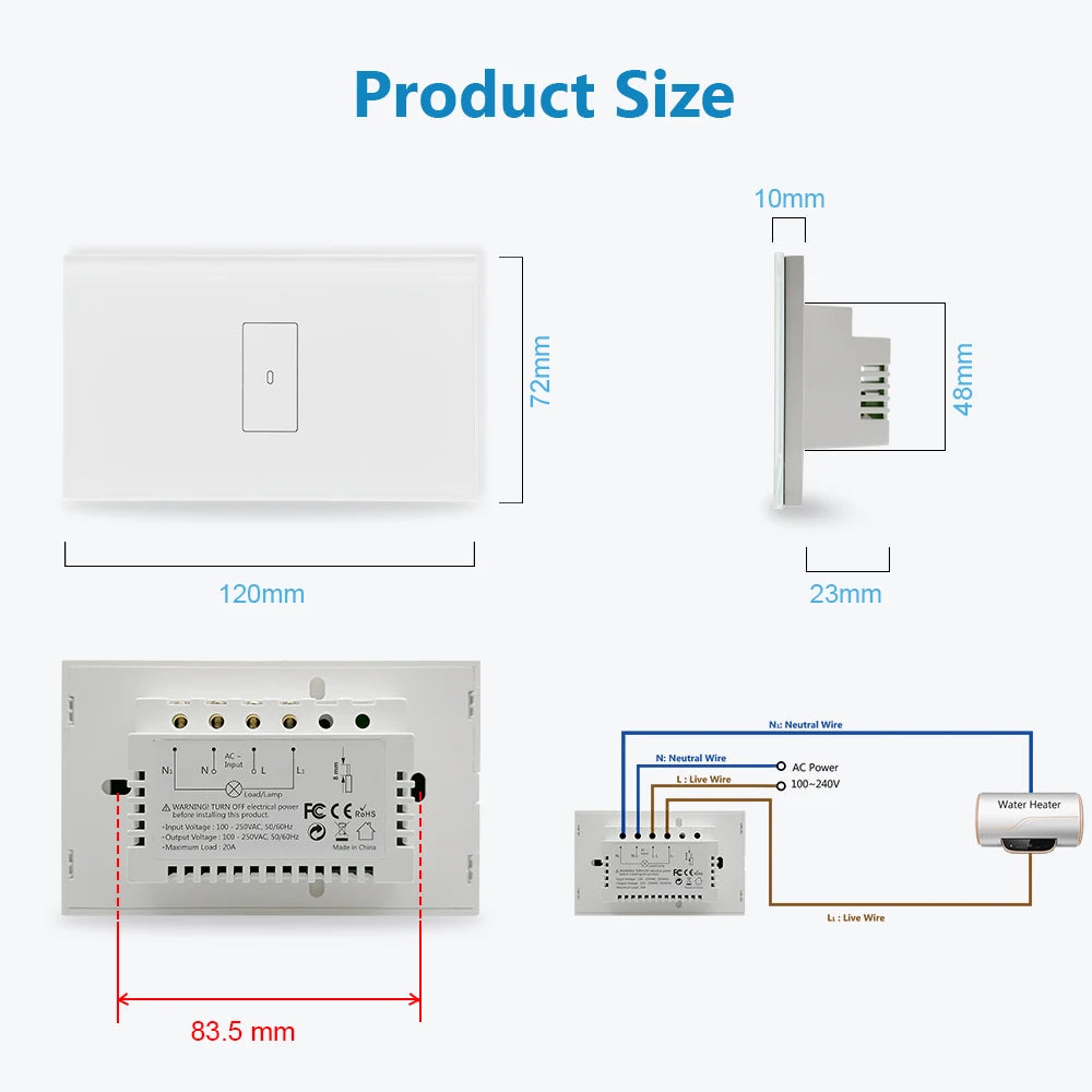 Tuya ZigBee 3.0 Hot Water Control