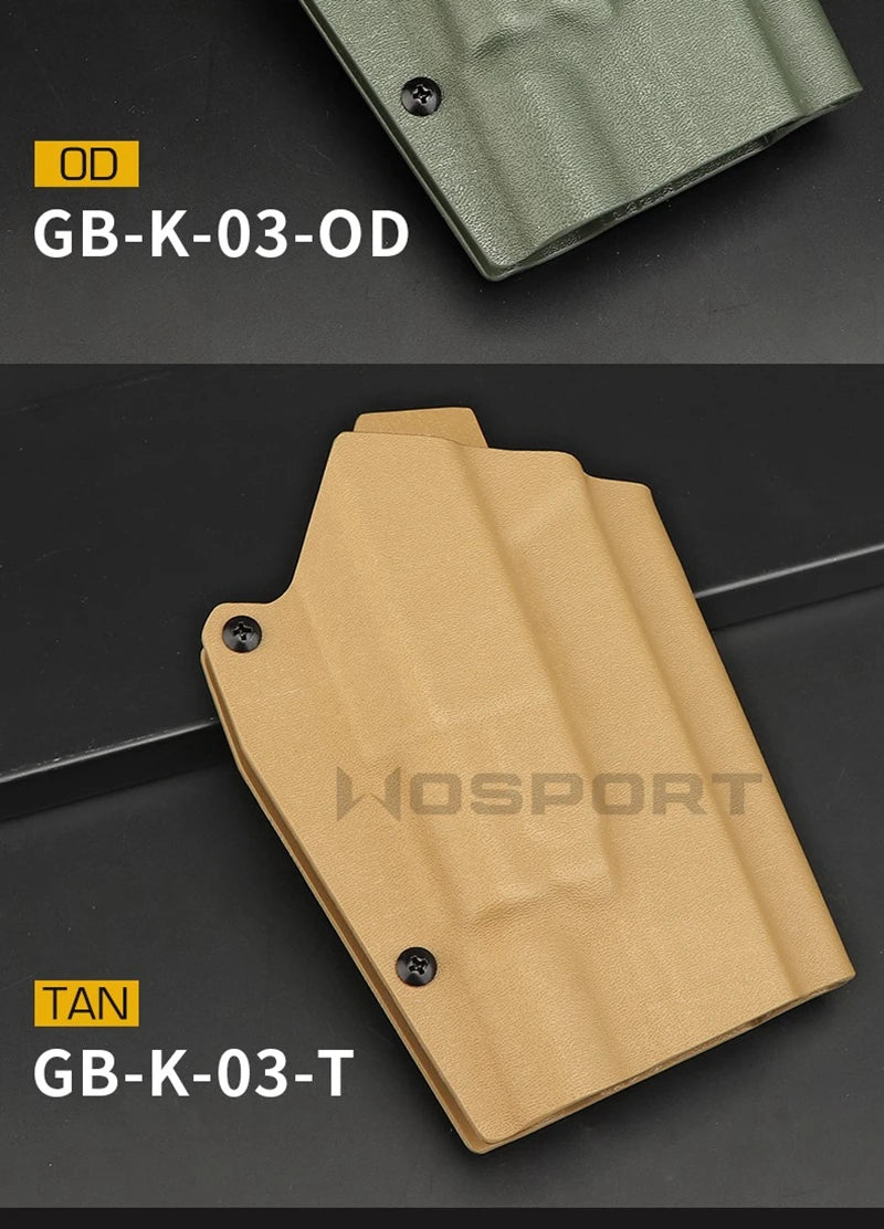 Kydex Holster for G17/19/19x/45 Inside Waistband Concealed Carry Holster Fit for G19x (Gen 1-5) Gun Holster X300 Light