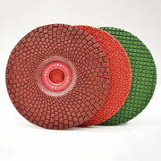 4 inch 100x3x16mm plastic flexible grinding wheel supplied by China manufacturer for stainless steel and metal 
