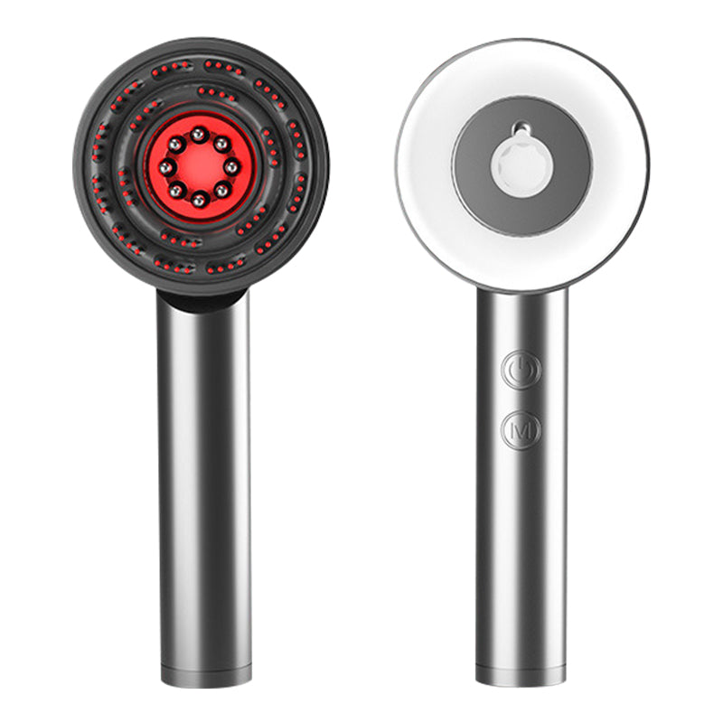 Red light hair growth electric comb Hair conditioner dispenser Hair straightening comb 