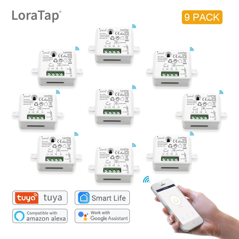 LoraTap Mini WiFi Smart Switch 220V 