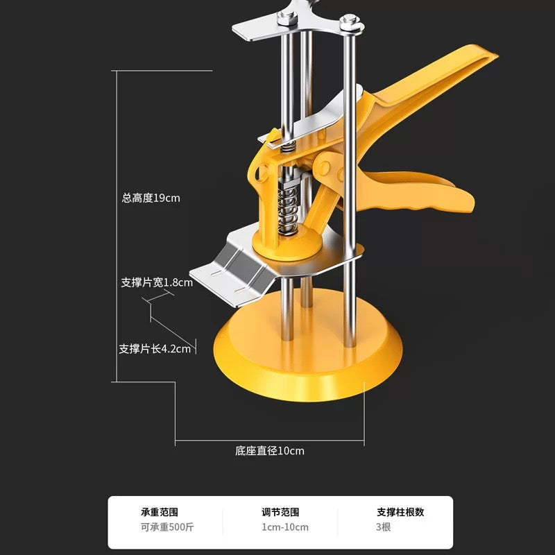 Tile height adjuster and locator 