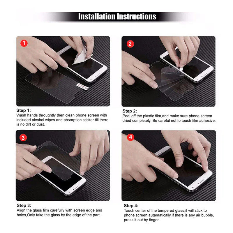 9H HD Original Tempered Glass For Oukitel C57S 6.52" OukitelC57S C57 Pro C57Pro BLU J12 Screen Protection Protector Cover Film - Daisan Mart
