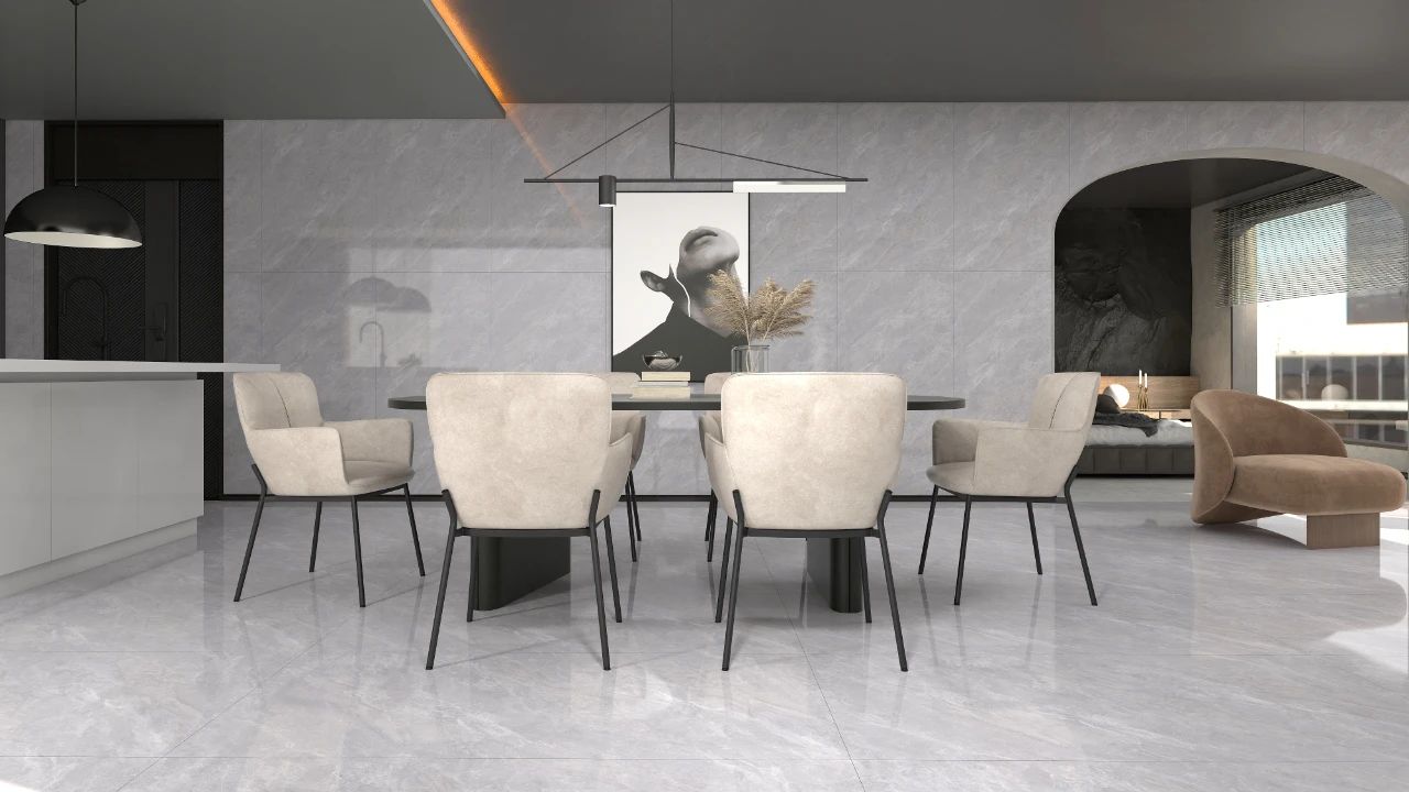 Micro Grey Marble Tiles 750*1500 