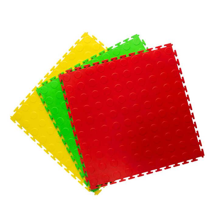 High quality PVC plastic garage floor tiles, interlocking plastic flooring, warehouse, workshop 