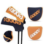 Custom Waterproof PU Golf Club Covers with Embroidery Logo
