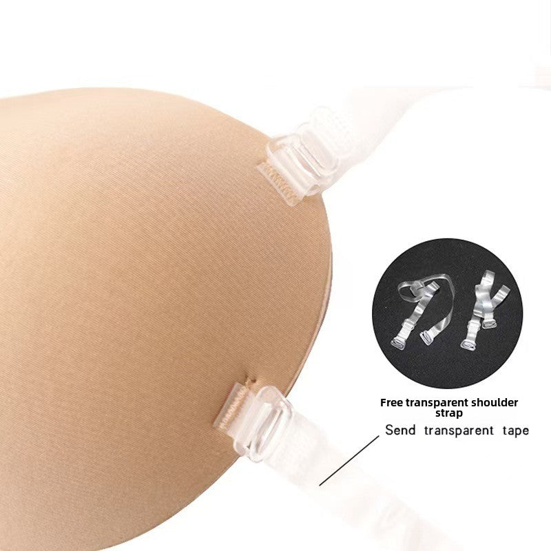 Áo ngực 3D nâng ngực nhỏ che nhũ hoa không dây, khóa cài trước dây rút lòng bàn tay sinh học, nội y gợi cảm cho áo quây, váy cưới. - Daisan Mart