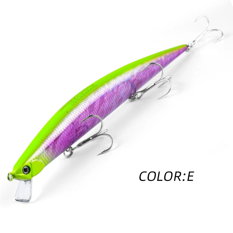 Mồi Câu Cá BEARKING PRO 175mm Nổi Chuyên Nghiệp