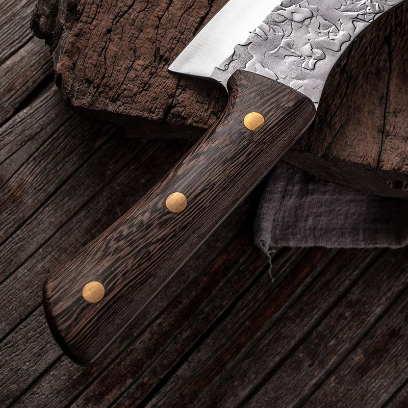 Serbian Chef's Hand-Forged Stainless Steel Boning Knife 50cm