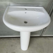 Modern bathroom sanitary ware pedestal sink