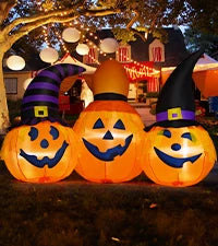 5FT LED Spider Lamp Unique Garden Halloween Decoration