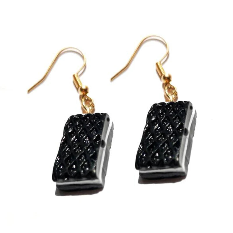 Bông Tai Resin Handmade Hình Bánh Ngọt Dễ Thương