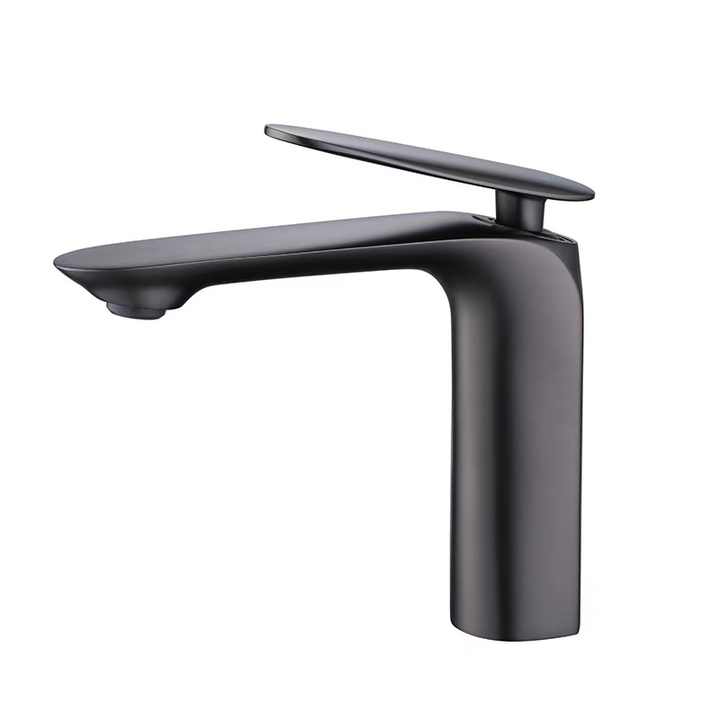 Premium Brass Sink Faucet, Top Quality, Gun Matel Color for Ceramic Sink 