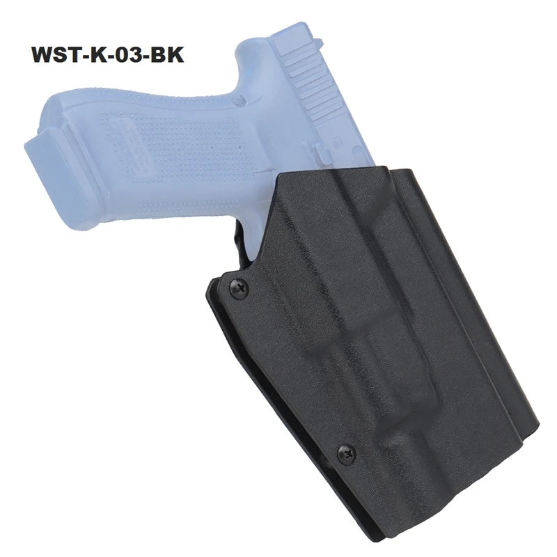 Kydex Holster for G17/19/19x/45 Inside Waistband Concealed Carry Holster Fit for G19x (Gen 1-5) Gun Holster X300 Light
