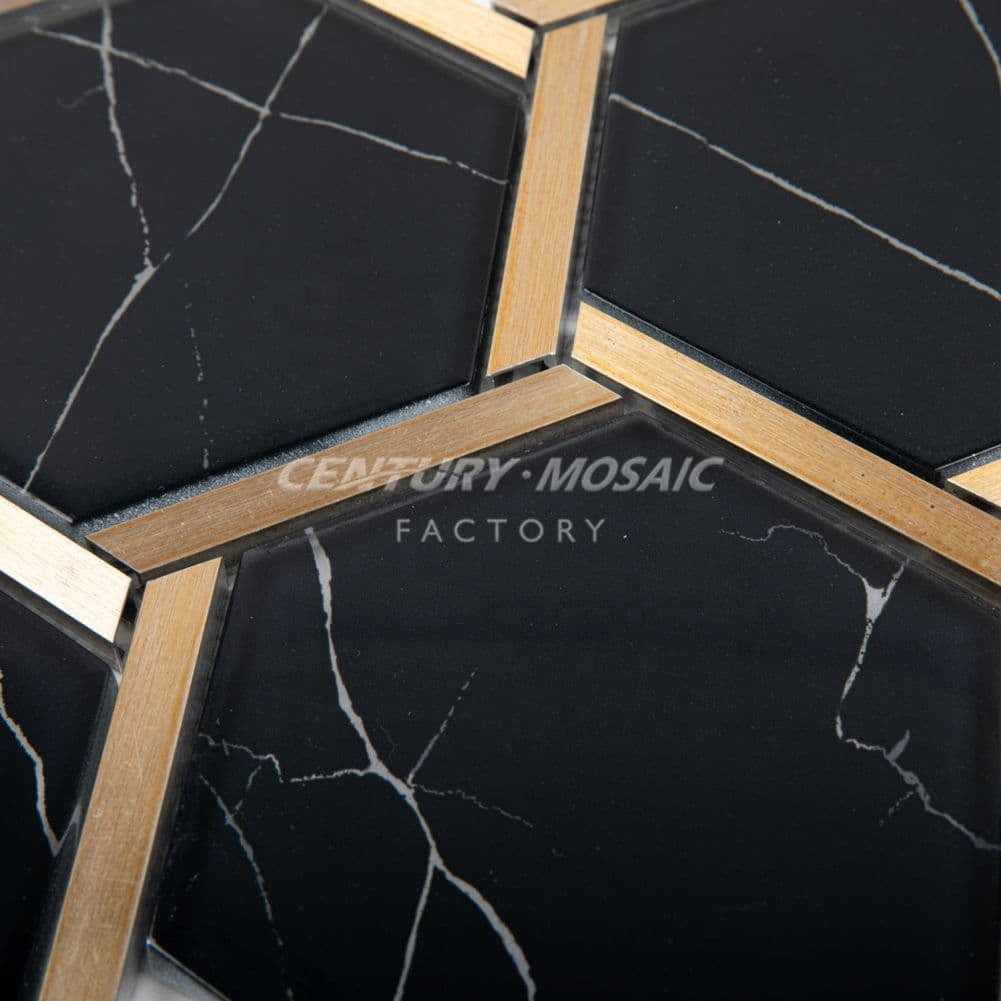Century Mosaic Super Clear Glass Tiles