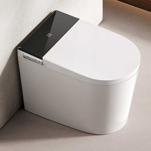 Modern automatic foot sensor smart toilet Ceramic sanitary ware Bathroom Electric automatic toilet Smart toilet 