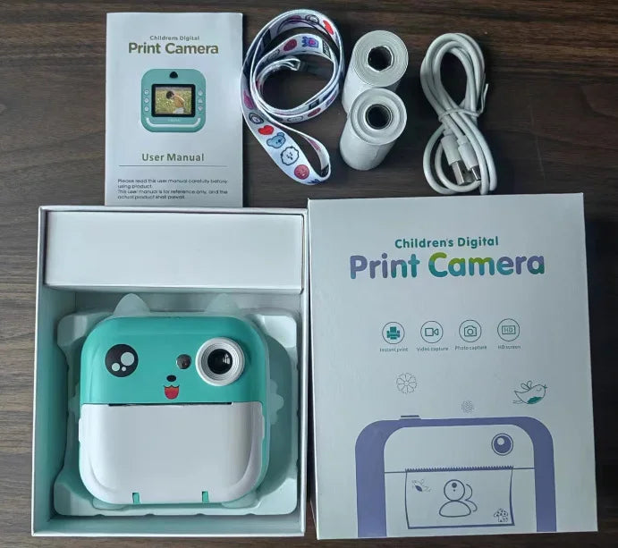 Fast Photo Printing Camera for Kids, Wide CMOS Sensor