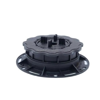 Height adjustable plastic screw holder 