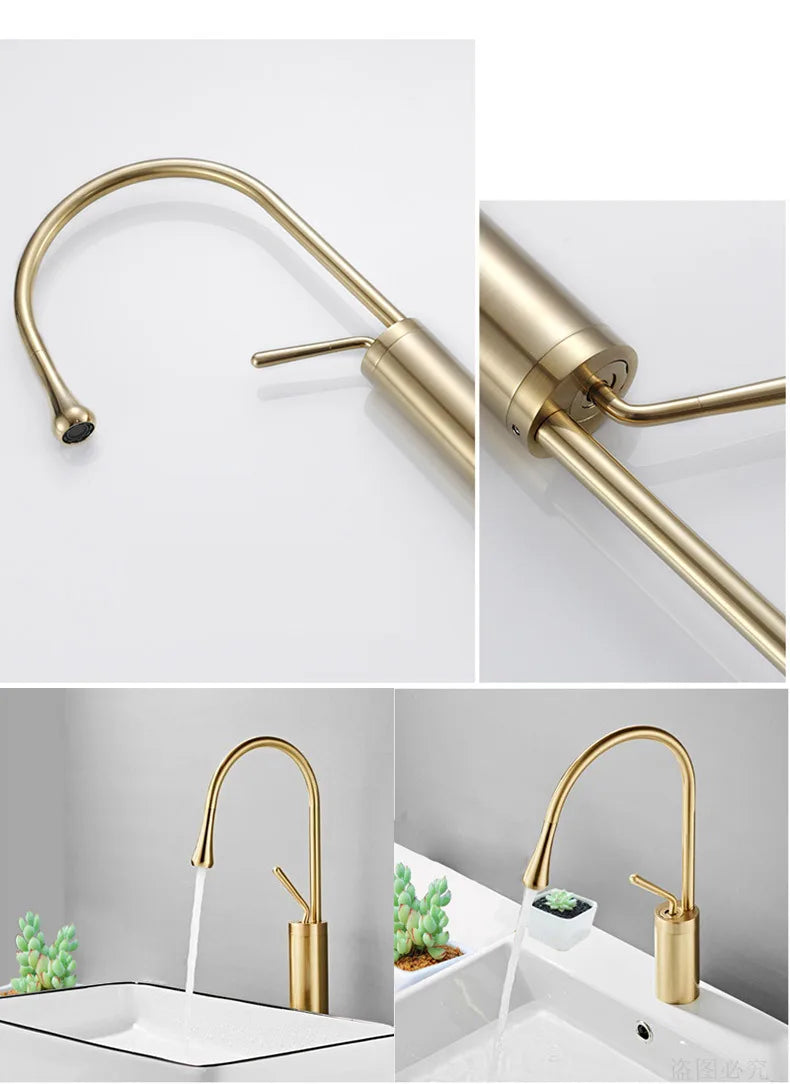 Novel Bathroom Faucet Factory Outlet Bat Lavatory Vessel Faucethroom Sink Faucet - Daisan Mart