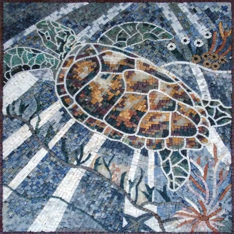 Original handmade high quality art flower mosaic tiles OEM wholesale 