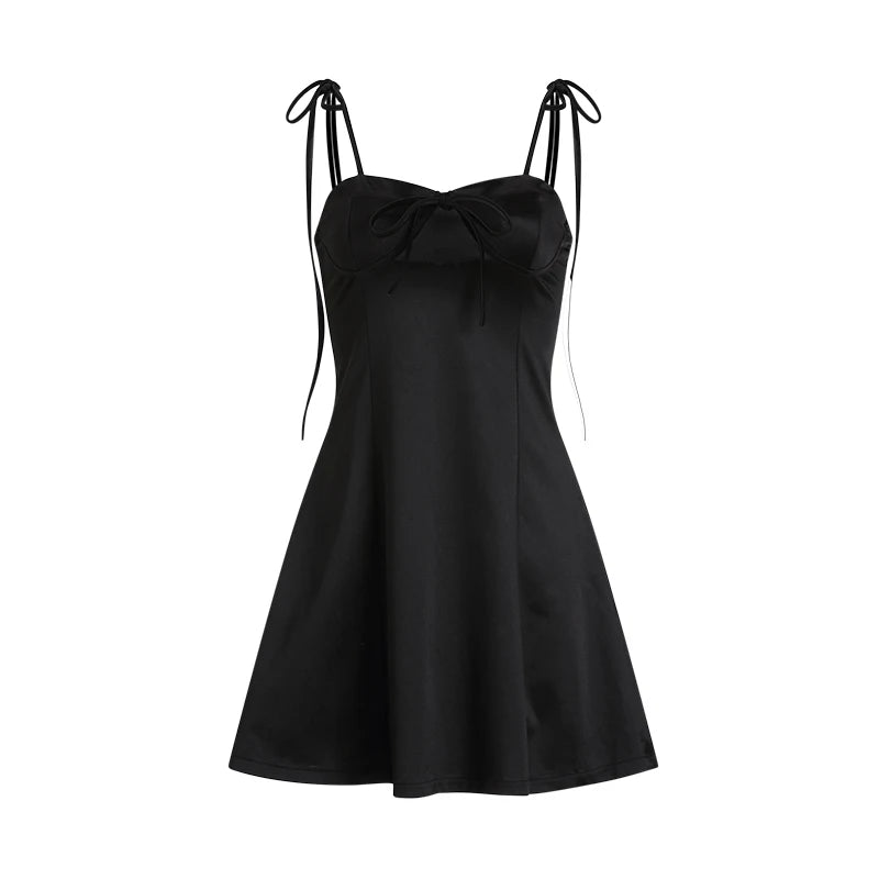 Sexy nightgown with sheer silk and seductive neckline