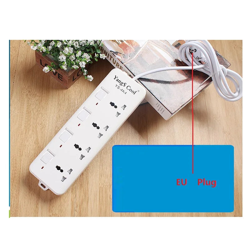 Ổ cắm đa năng 4 trong 1 dây 1.5m công suất cao - Daisan Mart
