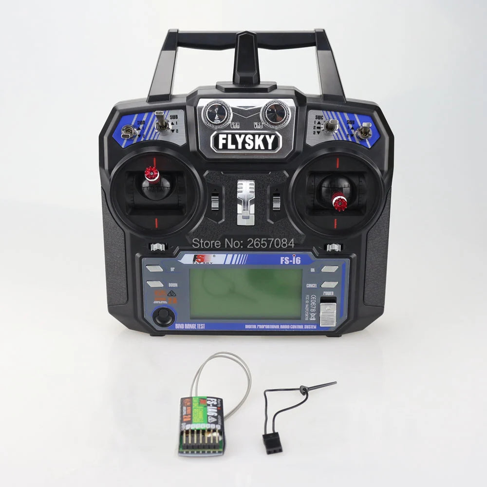 Newest Flysky FS-i6 FS I6 2.4G 6ch RC Transmitter Controller FS-iA6  Receiver For RC Helicopter Plane Quadcopter Glider - Daisan Mart