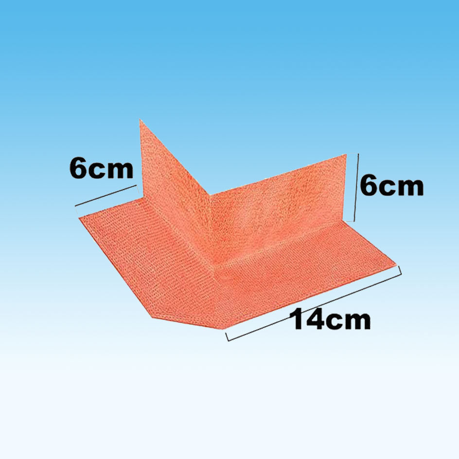 Seamless waterproof membrane in corner form for bathtub, shower, bathroom 