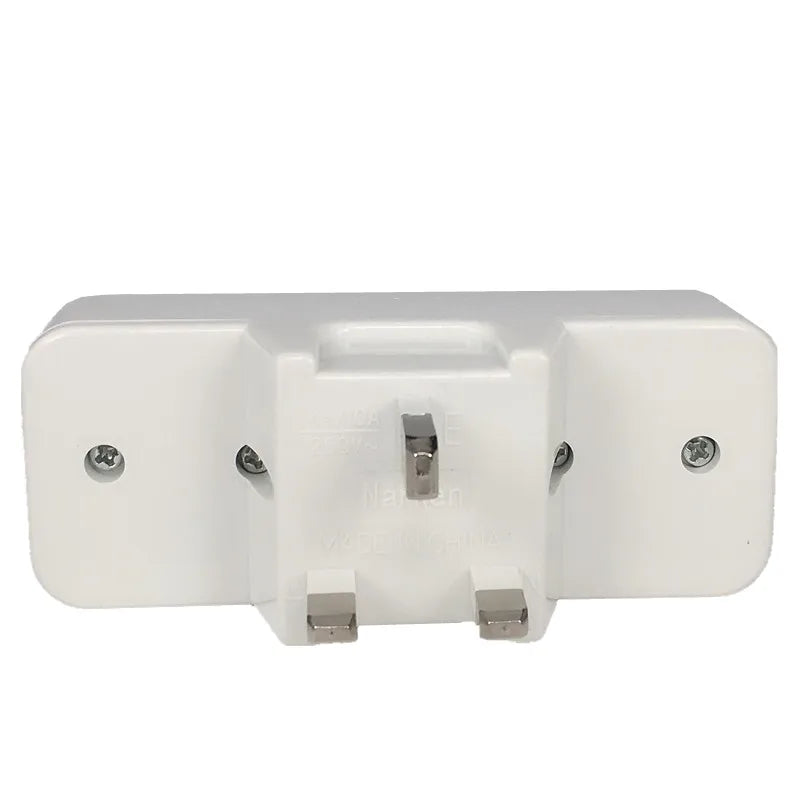 White Portable Universal Wall Aocket EU US UK Extension Socket 250V 6A 10A 125V Power Converter Plug Adapter with on off Switch