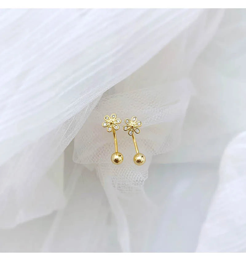 14K Gold Earrings for Women - Luxury High-End Jewelry