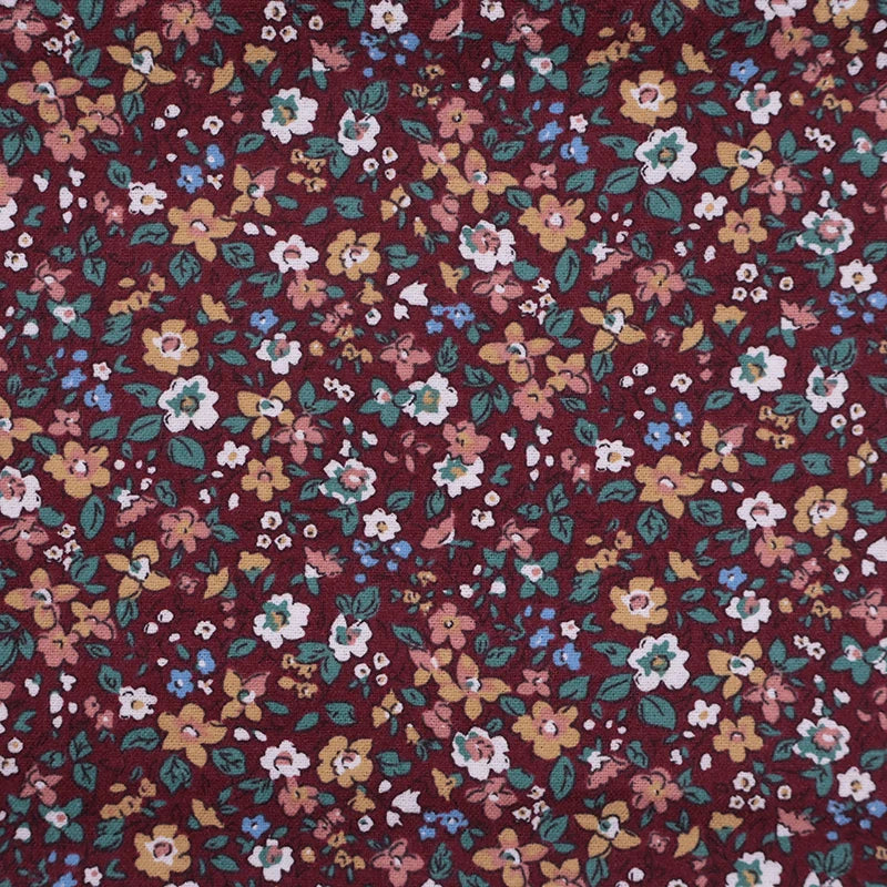 Vải Cotton Họa Tiết Tim Nơ Bướm Cho Quần Áo Nữ & Bé