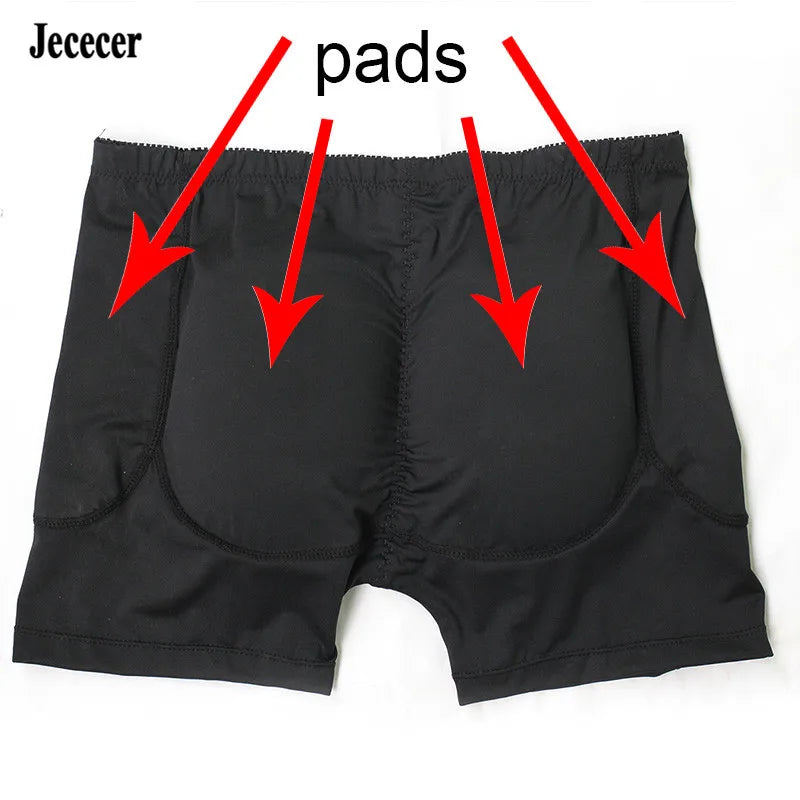 Jececer Men's Butt Padded Pants To Increase Sexy Butt