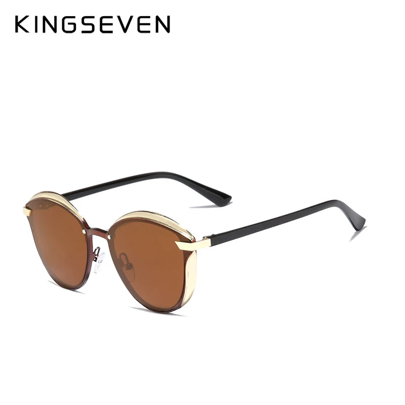 Kính Râm Nữ KINGSEVEN 2023 UV400 Sang Trọng, Thời Trang - Daisan Mart