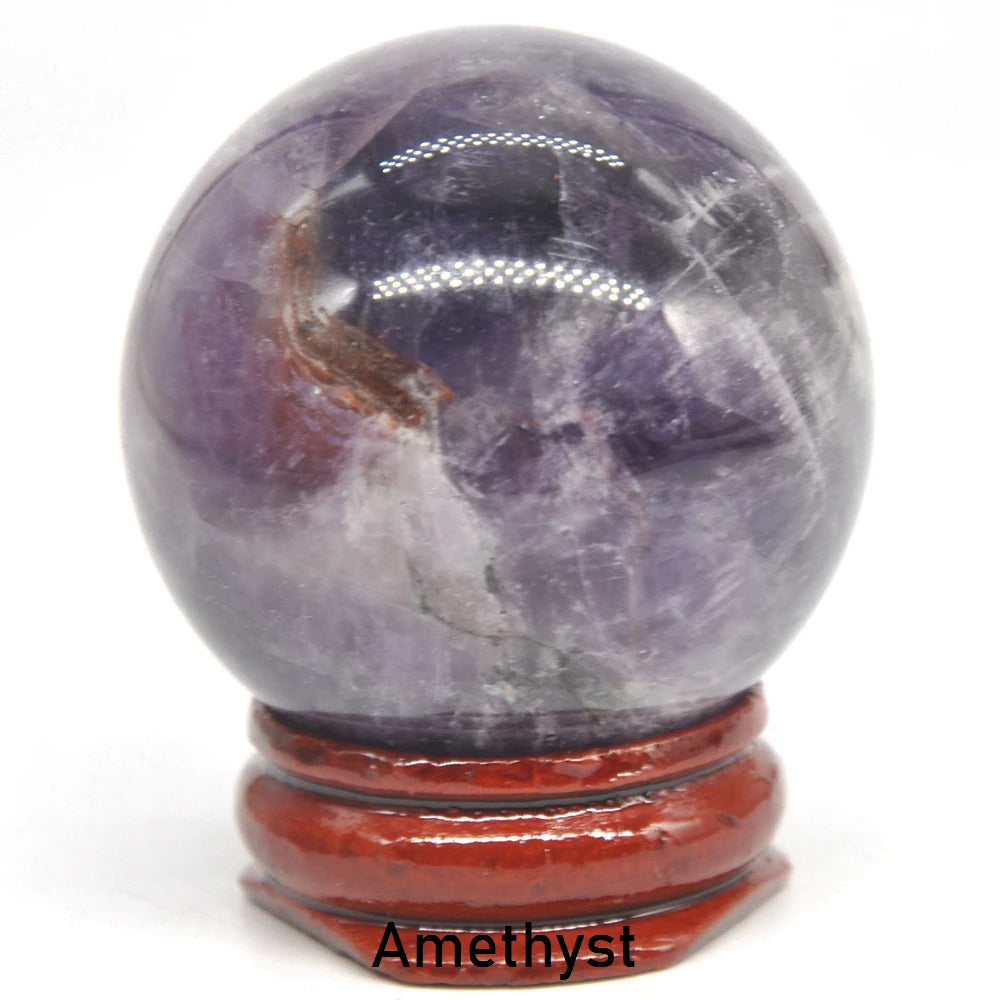 40MM Natural Feng Shui Meditation Gemstone Ball