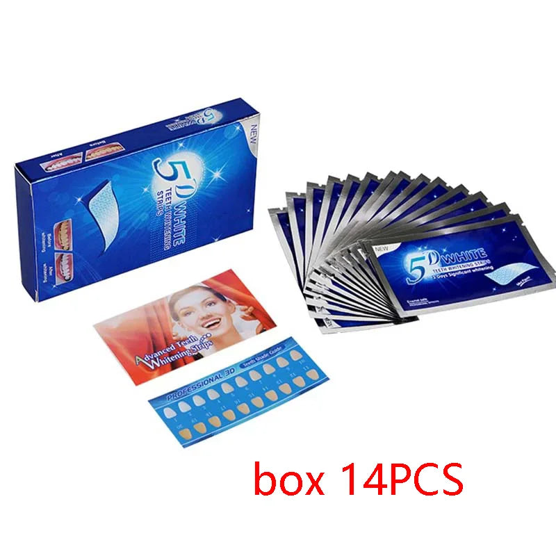 5d Gel Tooth Whitening Kit White Teeth  Strips Oral Care Kit False Teeth  Strip Dental Veneers Whitening Gel Dropshipping - Daisan Mart