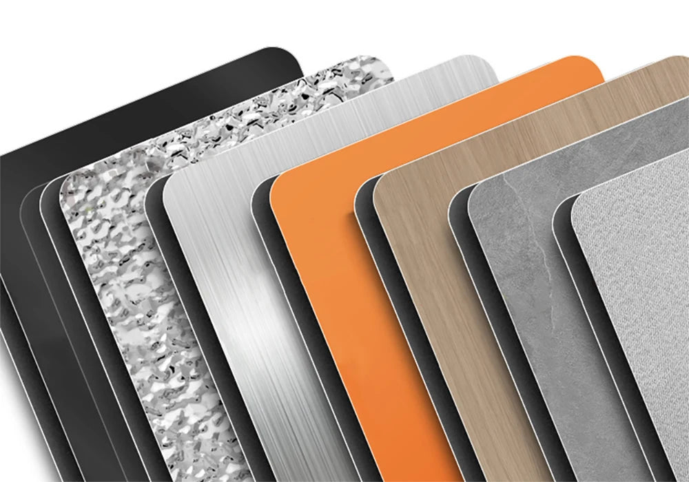 Decorative Bamboo Charcoal Wood Stone Pattern Wall Panels