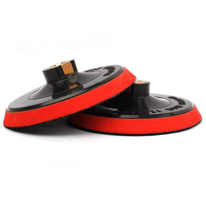 M14 115mm Self Adhesive Rubber Sanding Disc with 6mm Round Shaft, OEM Polishing Pads, Abrasive Tools 
