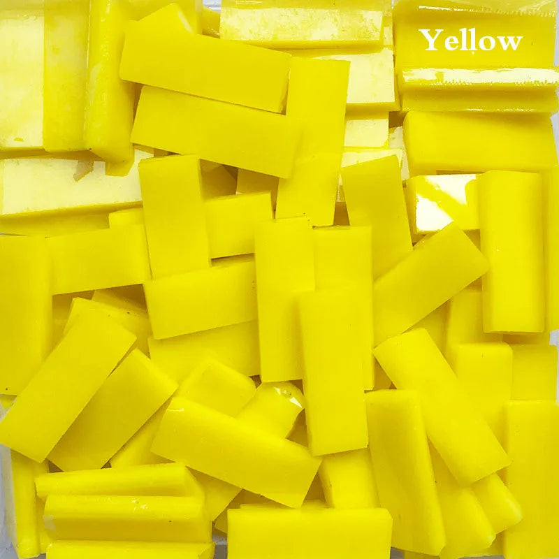 Thanh Mosaic Kính Tái Chế 7x21mm Trang Trí DIY 1000g