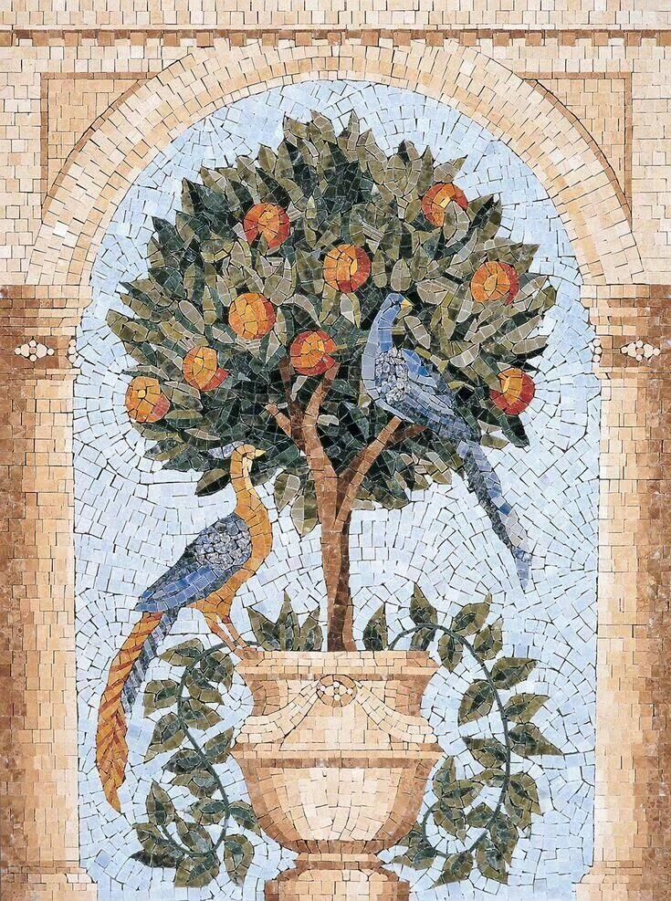 Custom Ceramic Mosaic Wall Art 
