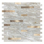 Peel and stick wall tiles, marble, aluminum and PVC subway wall tiles, mosaic tiles 