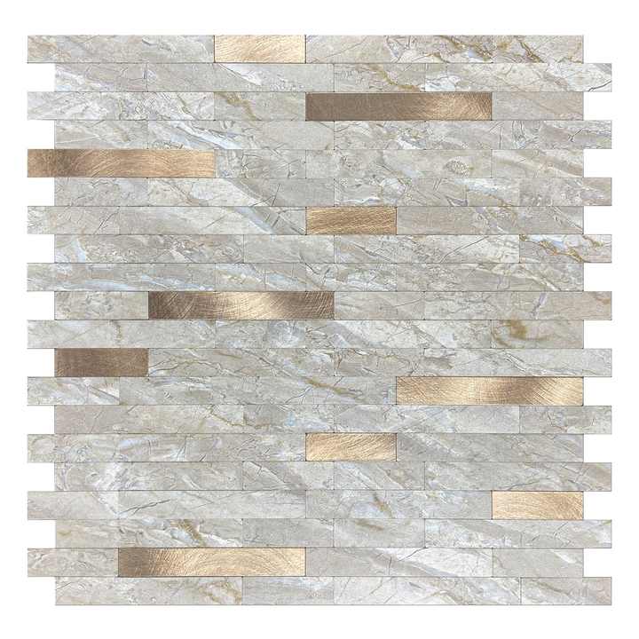 Peel and stick wall tiles, marble, aluminum and PVC subway wall tiles, mosaic tiles 