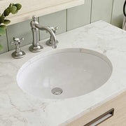 1714 under counter wash basin ceramic oval European American design industrial white OEM small oval stone basin 5 years 