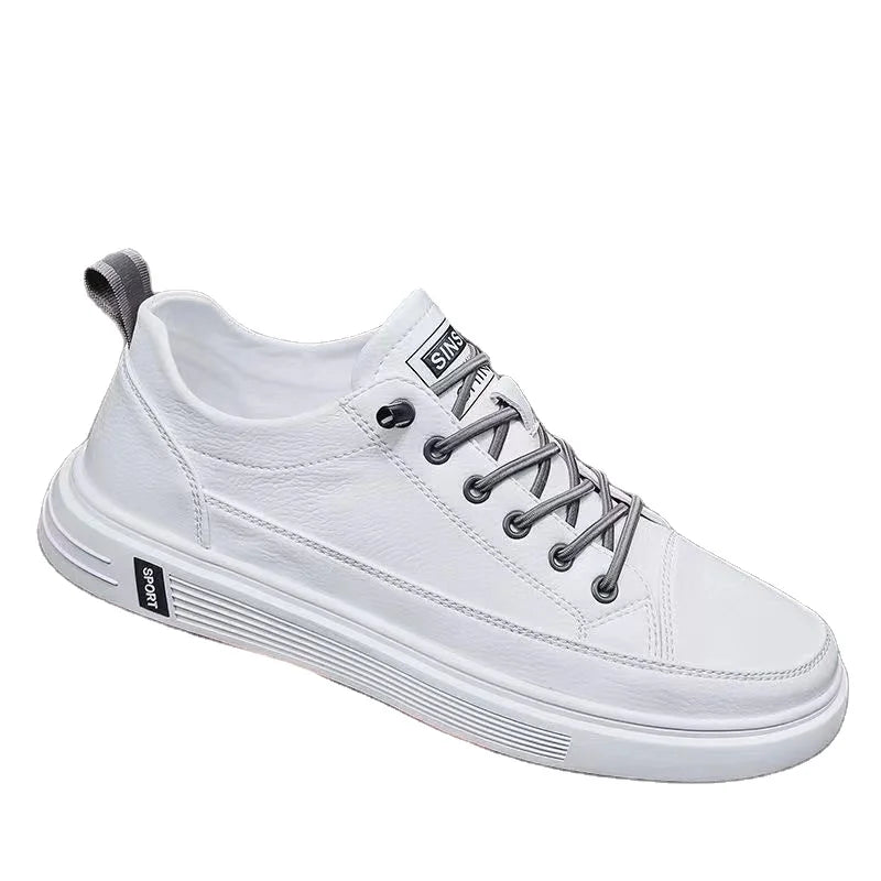 New Breathable and Waterproof Little White Men's Sports Shoes Casual Board Shoes Men's Skateboarding Shoes