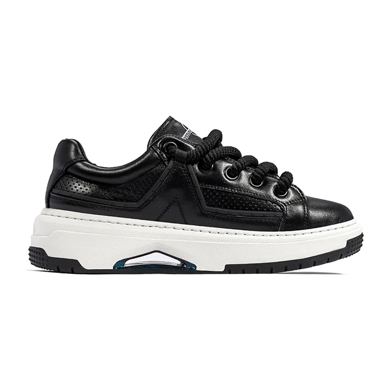 Giày Trượt Ván Nam Đế Dày Da Bền Thoáng Thể Thao