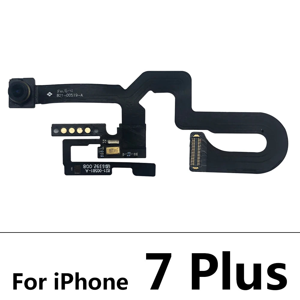NEW For IPhone 7 8 6 6S Plus X XR XS Max Front Facing Camera With Proximity Light Sensor Flex Cable Distance Sensing Connector