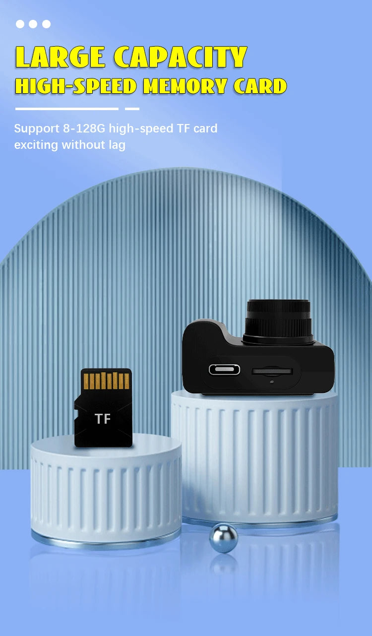 Retro Camera D7 1080P 0.96 Screen Mini Vlog