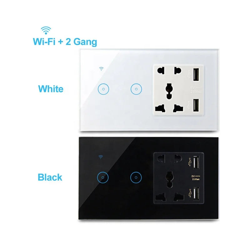 Ổ Cắm WiFi Thông Minh USB & Cảm Ứng