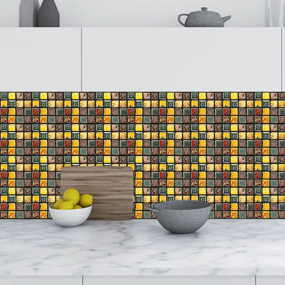 Decal Dán Tường 3D Đá Cẩm Thạch Chống Thấm 10 Miếng - Daisan Mart