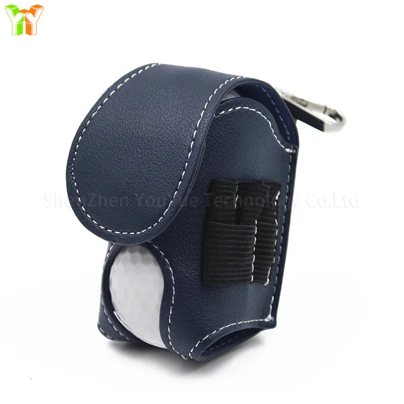 Fashion Personalized PU Leather Golf Ball Bag