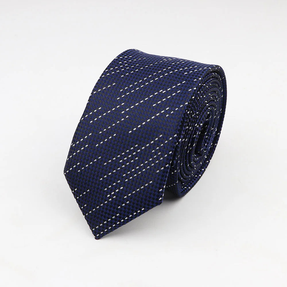 Cà Vạt Nam Công Sở Họa Tiết Thanh Lịch 6cm